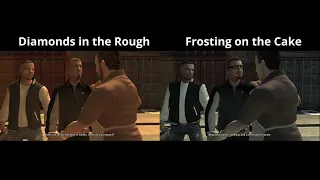 GTA EFLC - "Diamonds in the Rough" and "Frosting on the Cake" Comparison