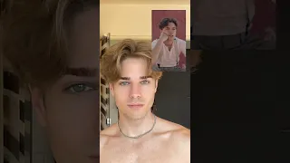 Easy wavy middle part tutorial 💇🏼‍♂️👀