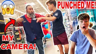 CONFRONTING THE WALMART EMPLOYEE THAT PUNCHED ME...