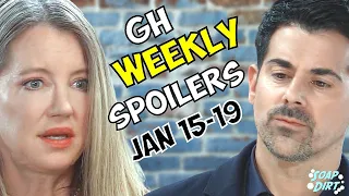 General Hospital Weekly Spoilers January 15 - 19: Nina Begs & Nikolas Schemes! #gh #generalhospital