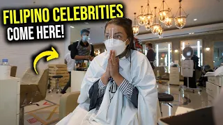 FOREIGNER tries FILIPINO CELEBRITY Secret Spot in BGC!