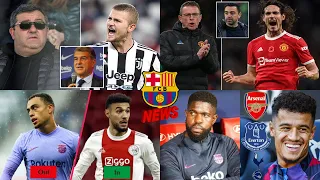 De Ligt January OPTION💣| Cavani AGREEMENT🚨| New Right Back SEARCH❗| Coutinho & Umtiti EXIT Priority💥
