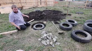 Фундамент под личный домик своими руками.