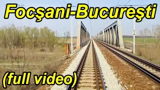 Focsani - Bucuresti - full rear view - train ride - Zugfahrt - romanian routes