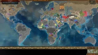 Europa Universalis 4 AI Timelapse - The Snap - Bringing Balance to Eu4 + ССС Mods 1444-2120