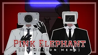 (Re-up) Pink Elephant [MEME] - Cameraman, Speakerman, TVMan | Skibidi Toilet Animation Meme