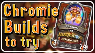 Chromie comps to try - Gnomes are HERE!! | Hearthstone Mercenaries |