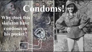 Nazi condom diggers and grave rubbers - Why are condoms found with the bodies of WWII soldiers?