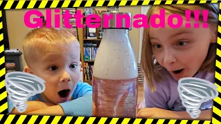 DIY Glitter Tornado in a Bottle!! Glitternado!!!