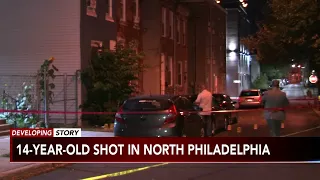 14-year-old shot, critically injured in Philadelphia