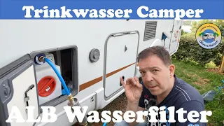 🚰 Trinkwasser im Campingurlaub ALB Wasserfilter Fusion - sauberes Wasser 💦💦💦