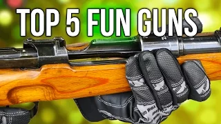 Top 5 Most Fun Guns