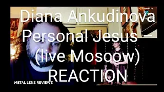 Diana Ankudinova - Personal Jesus  (live in Moscow) | REACTION