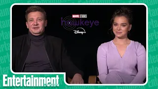 Hailee Steinfeld and Jeremy Renner Discuss What To Expect With 'Hawkeye' | Entertainment Weekly