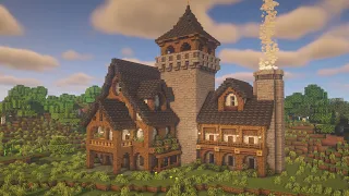 Minecraft Medieval Mansion Tutorial