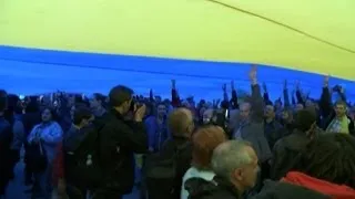 Донецьк мітингує "За єдину Україну"