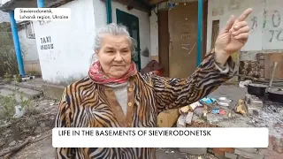 Life in the basement in Sievierodonetsk, Luhansk region in the East of Ukraine