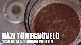 BRUTÁL HÁZI TÖMEGNÖVELŐ TURMIX (1250 KALÓRIA) 🥛💪