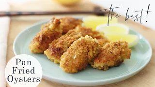 How to Make Pan Fried OYSTERS!