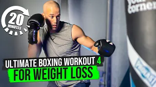 Ultimate 20 Minute Heavy Bag Workout For weight loss workout 4