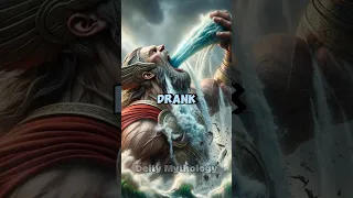 The moment when Thor drank the ocean | Deity Norse Mythology #norsemyths #thor #loki