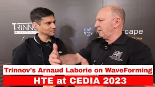 "Wave Forming" explained by an expert,  Trinnov's CEO Arnaud Laborie at CEDIA 2023