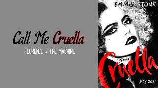 Call Me Cruella - Florence + The Machine (Lyric Video) from Disney's "Cruella"