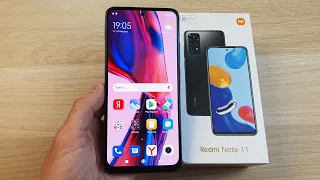 РАСПАКОВКА XIAOMI REDMI NOTE 11 4/128 NFC С ALIEXPRESS!