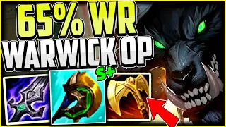 NEW WARWICK CLEAR IS THE ONLY WAY I PLAY HIM NOW (65% WIN RATE BUILD) - League of Legends