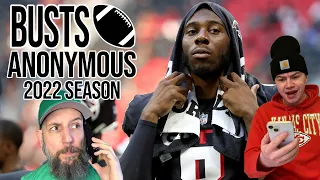 Busts Anonymous 2022 - Fantasy Football Busts of the Year ft. Drew Allen and Pro Football Demon!