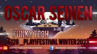 TECHNO PEAK-TIME 2023 (LIVE @ PLAY! WINTERFESTIVAL 2023) 🔥 FunkyTech E128 DJ MIX by: Oscar Seinen