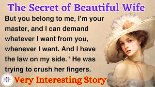 The Secret of Beautiful Wife | Learn English through Story⭐ Level 3 - Graded Reader