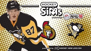 Senators vs Penguins (NHL 16 Hockey Sims)