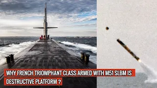 French Navy's Triomphant submarines with M51SLBM carries 640 nukes !