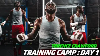 DAY 1 : Terence Crawford Training For Errol Spence Jr | FIGHT CAMP