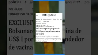 "Nós tiramos a corrupção das manchetes", diz Bolsonaro #shorts