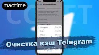 Как очистить кэш Telegram на телефоне iPhone и компьютере