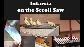 Intarsia Ducklings on the Scroll Saw