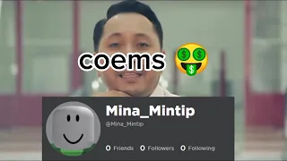 "coems🤑" song but the lyrics are Roblox usernames