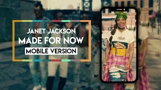 Janet Jackson x Daddy Yankee - Made For Now [Vertical Video]