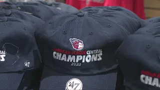 AL Central Division championship merchandise now available at the Cleveland Guardians team shop