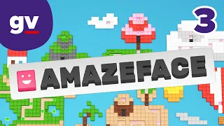 Amazeface - Walkthrough for Area 3 (Levels 3-1 to 3-8)