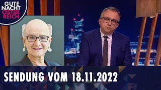 Gute Nacht Österreich mit Peter Klien vom 18.11.2022