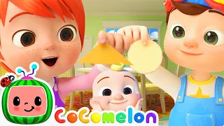 🔺Shapes In My Lunch Box🔺 | COCOMELON 🍉 | Family Time! 👨‍👩‍👦 | MOONBUG KIDS | Family Songs for Kids