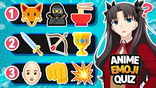 ANIME EMOJI QUIZ | Guess 100 Popular Anime