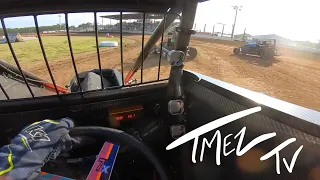 @tmezTv HELMET CAM USAC National Midget At Jefferson County Speedway