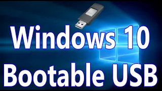 How to create windows 10 Bootable USB Dec. 2020