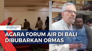 Ormas Bubarkan Acara Forum Air untuk Rakyat di Bali, Utusan Khusus PBB Dihalangi Hadir