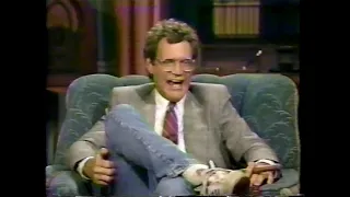 David Letterman interview 1989