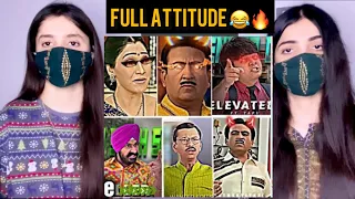 Pakistani Reaction On Jethalal Full Attitude Video 🔥| TMKOC Killer Attitude 😎| Jethalal Thig life